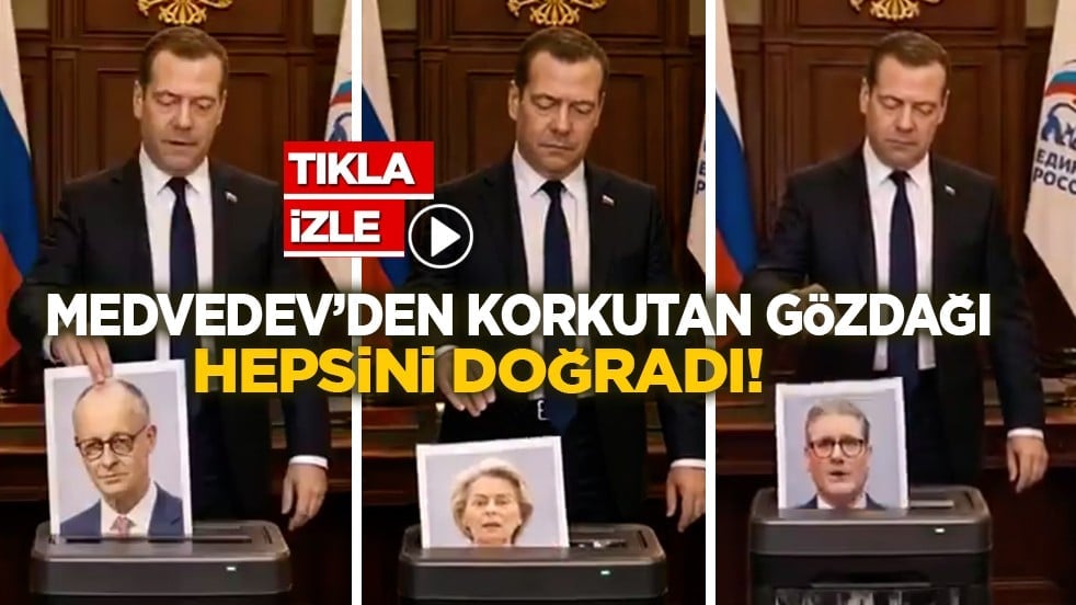 Medvedev’den korkutan gözdağı: Hepsini doğradı!