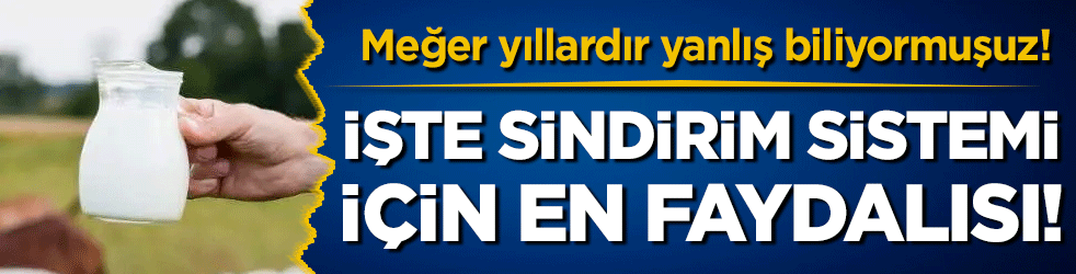 Meğer yıllardır yanlış biliyormuşuz: İşte sindirim sistemi için en faydalısı!