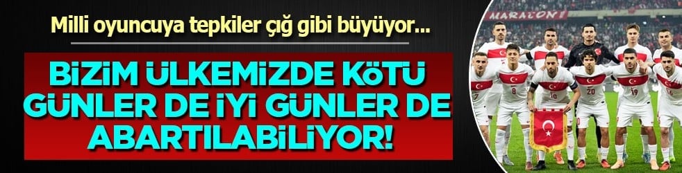 Merih Demiral'a tepkiler çığ gibi büyüyor! Bu nasıl açıklama böyle...