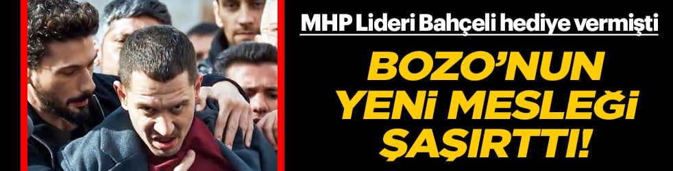 MHP Lideri Devlet Bahçeli tebrik etmiş, Bozkurt figürü hediye etmişti: Oyuncu Uraz Kaygılaroğlu'nun yeni mesleği...