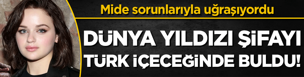 Mide sorunlarıyla uğraşıyordu: Dünyaca ünlü yıldız şifayı Türk içeceğinde buldu!