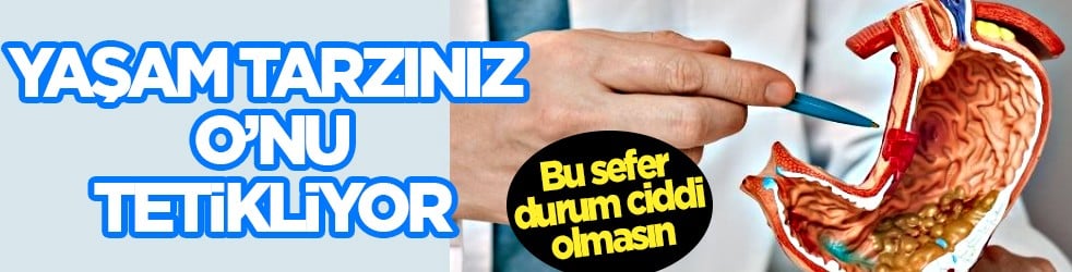 Midenin diyaframdaki açıklıktan... Yaşam tarzınız mide fıtığını tetikliyor!