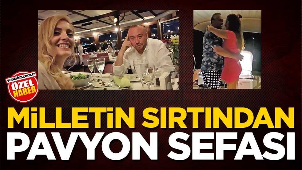 Milletin sırtından pavyon sefası