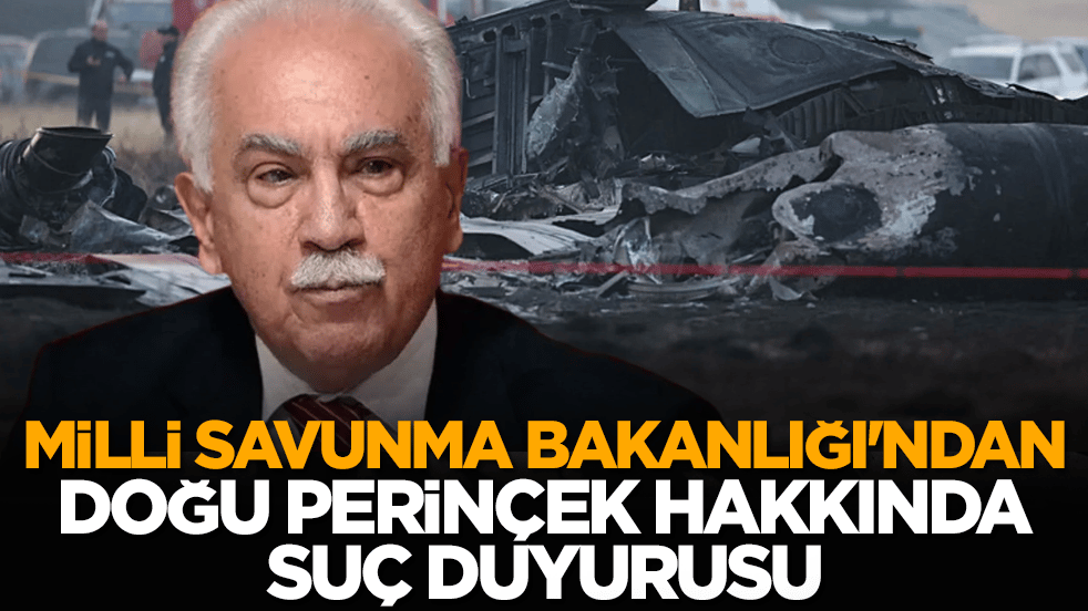 Milli Savunma Bakanlığı'ndan Doğu Perinçek Hakkında Suç Duyurusu