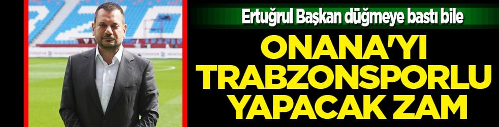 Milyonlarca Papara Park'lıyı ilgilendiriyor... Onana'yı Trabzonsporlu yapacak zam: 