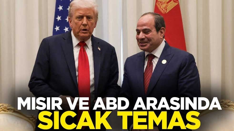 Mısır ve ABD arasında sıcak temas