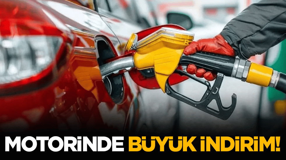 Motorinde büyük indirim!