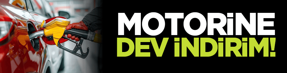 Motorine dev indirim!