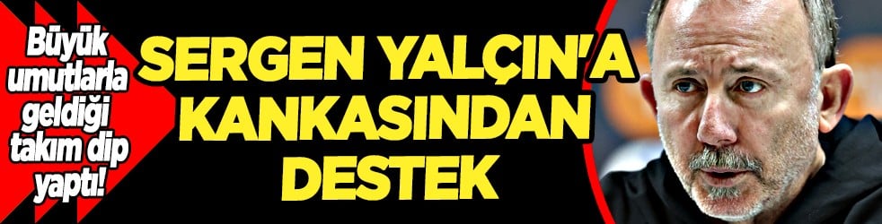 Murat Şahin yeni bir gerilimin fitilini ateşledi desteğiyle... Sergen Yalçın'a tuhaf destek...