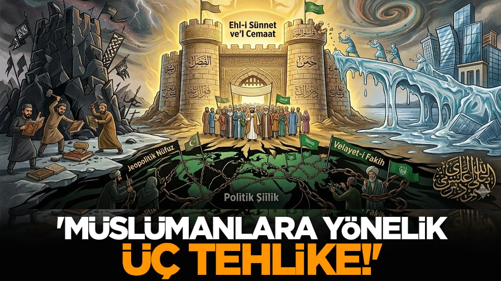 'Müslümanlara yönelik üç tehlike!'