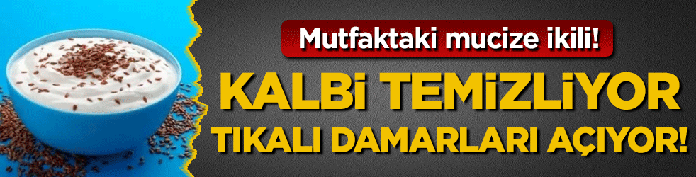 Mutfaktaki mucize ikili: Kanı temizliyor, tıkalı damarları açıyor!