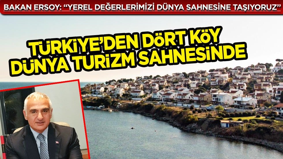 Müthiş gelişme: Bakan Ersoy: Yerel değerlerimizi dünya sahnesine taşıyoruz! 