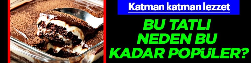 Müthiş tat: Spoonful tarifi! Bu tatlı neden bu kadar popüler? Katman katman lezzet