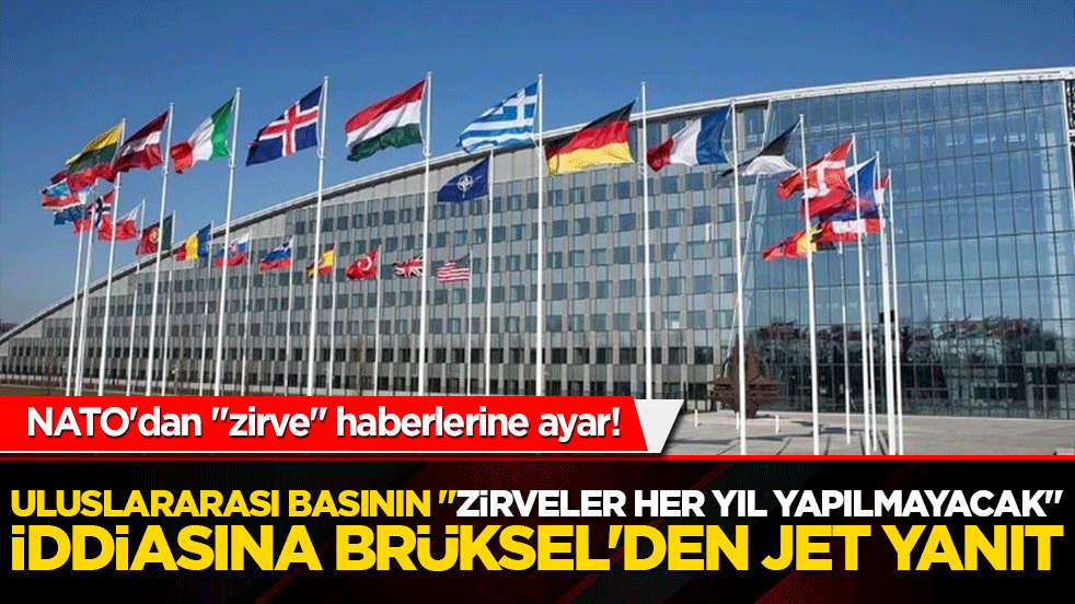 NATO'dan "zirve" haberlerine ayar! "Toplantılar aynen devam edecek!"