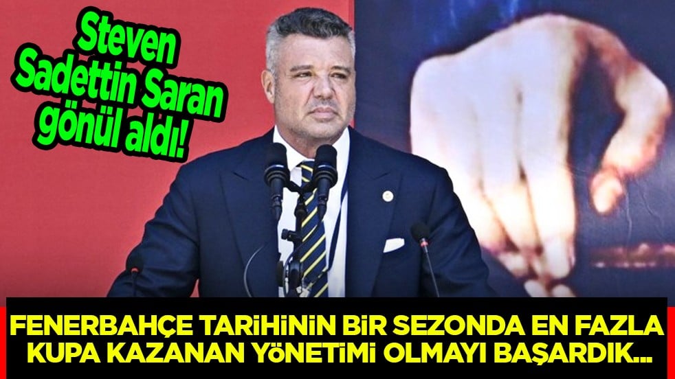Ne diyeceği merak ediliyordu! Steven Sadettin Saran'dan son açıklamalar geldi!