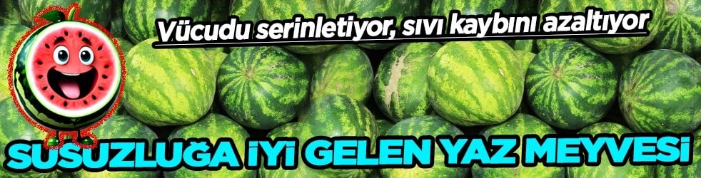  Ne kavun ne çilek... Serinlemek için görenler hemen alıyor: 10 liradan satılıyor! Tamamen serinletiyor