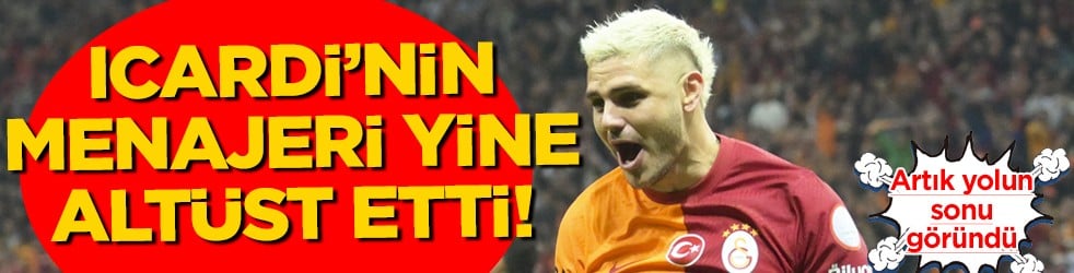 Ne pazarlıkmış böyle yahu: Adios general adios carnaval: Mauro Icardi devri bitti!