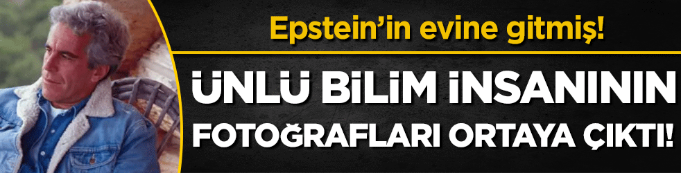 Nobel ödüllü bilim insanının Epstein'in evinde fotoğrafları ortaya çıktı!