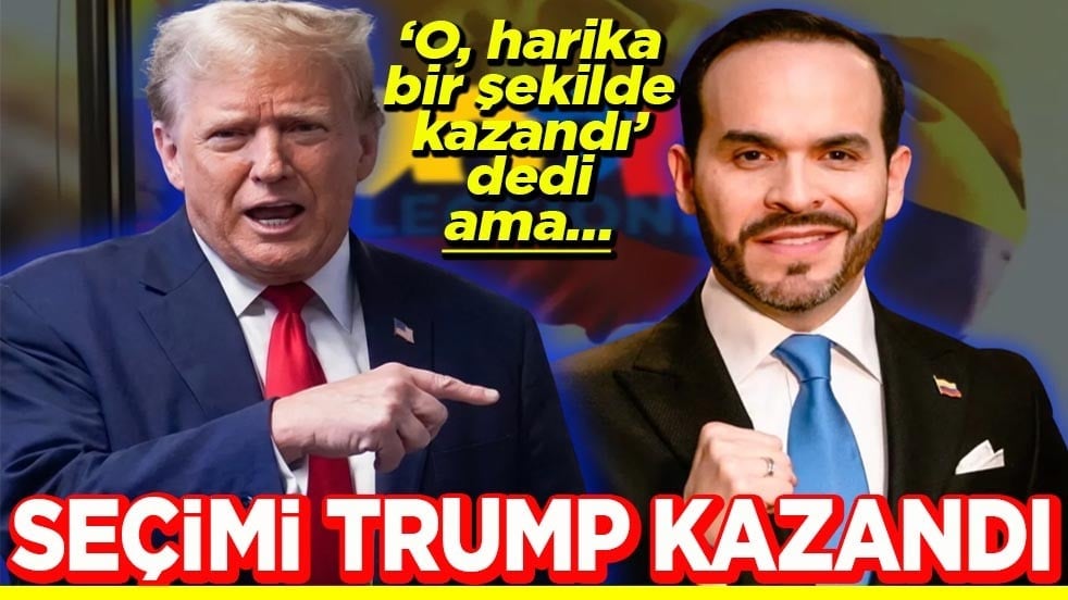 "O, harika bir şekilde kazandı" dedi ama… Seçimi Trump kazandı