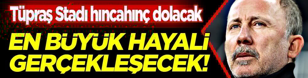 O isim belli oldu... Sergen Yalçın'ın hayaliydi! Dünyanın tanıdığı isim...