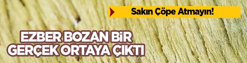 O şifalı kısmını çöpe atıyormuşuz: Katbekat daha kadar değerli... Ezber bozan bir gerçek ortaya çıktı