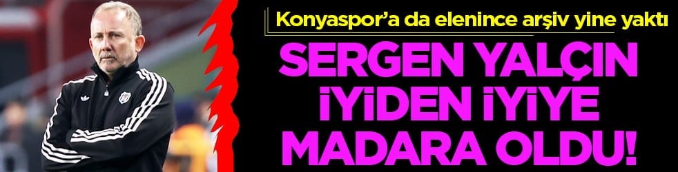 O sözler yine gün yüzüne çıktı ve... Sergen Yalçın’ın Konyaspor sözleri yeniden gündem oldu