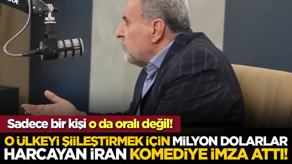 O ülkeyi Şiileştirmek için milyon dolarlar harcayan İran komediye imza attı! Sadece bir kişi o da oralı değil!