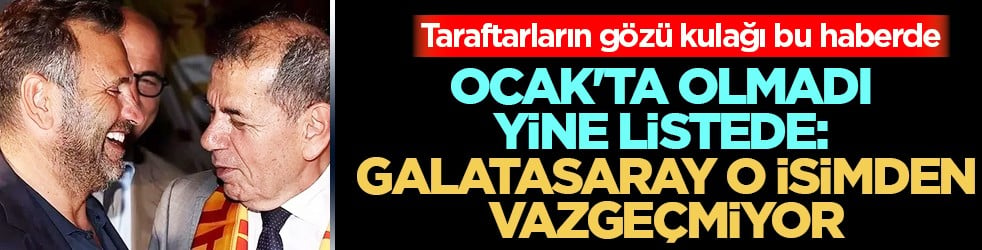 Ocak'ta olmadı yine listede: Galatasaray O Senegalli'den vazgeçmiyor