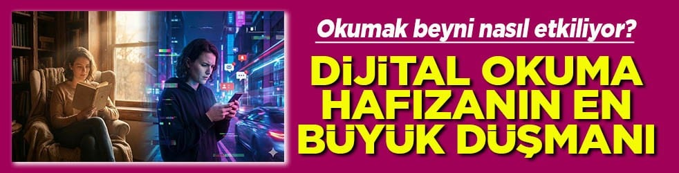 Okumak beyni nasıl etkiliyor? Dijital okuma hafızanın en büyük düşmanı