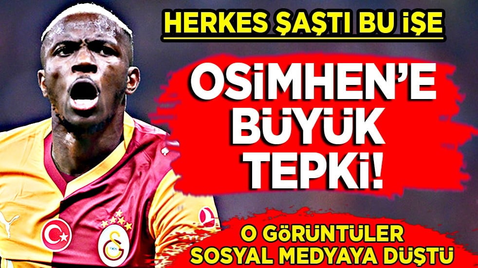 Olay görüntüler: Gece alemleri başını derde soktu: Milli takıma gitmeyen Osimhen'e büyük tepki