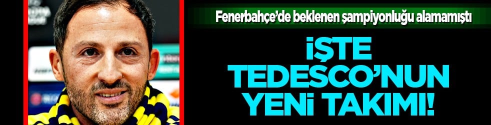 Olay teklifi alabilir her an... Domenico Tedesco'nın yeni takımı Bundesliga'dan olabilir