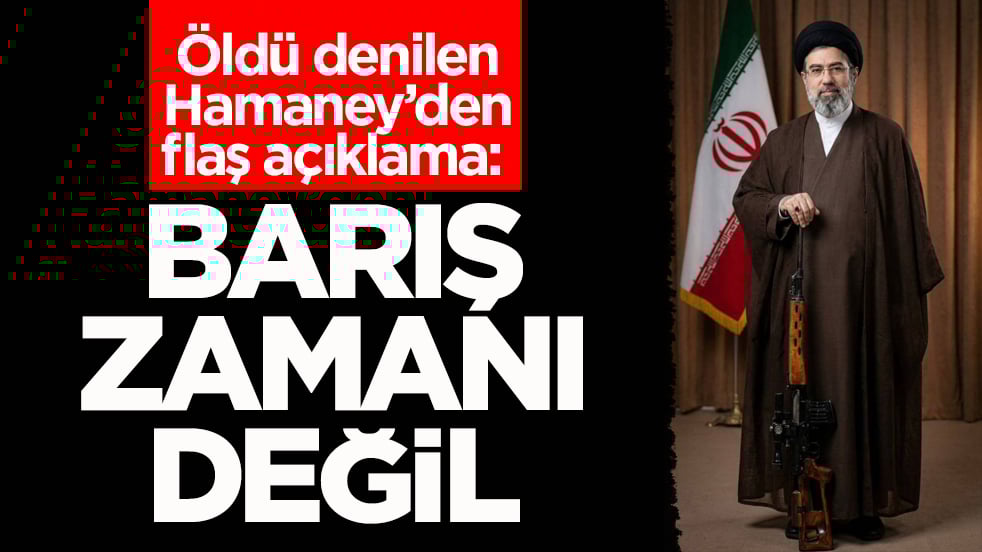 Öldü denilen Hamaney’den flaş açıklama: Barış zamanı değil
