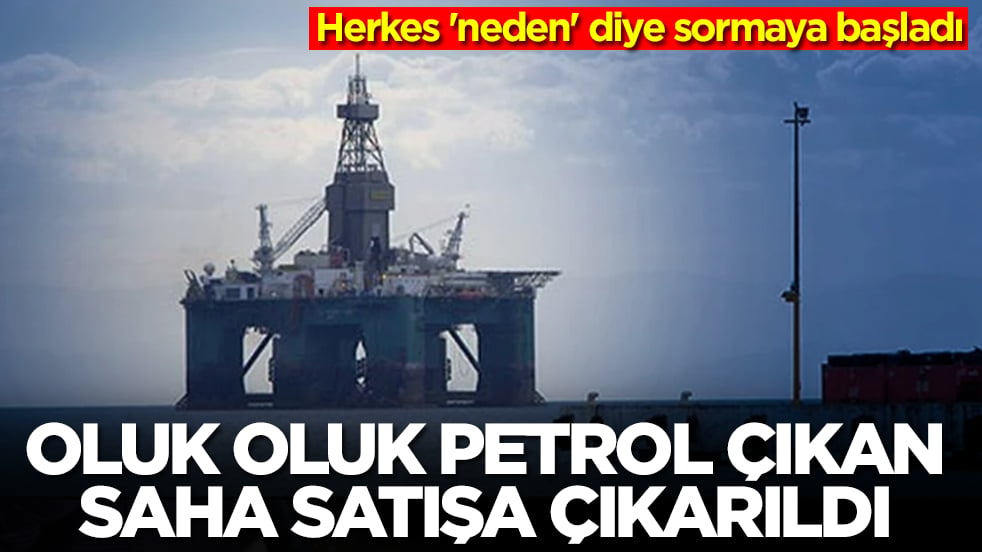 Oluk oluk petrol akan saha satışa çıkarıldı: Herkes 'neden' diye sormaya başladı