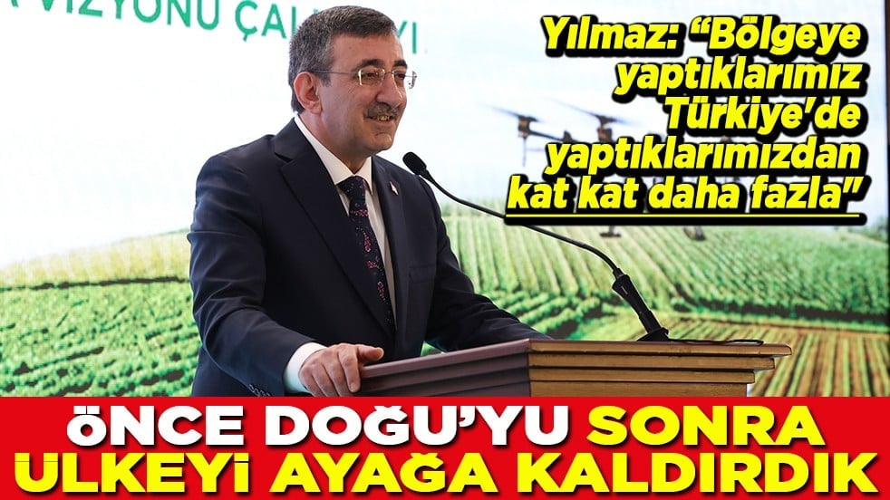 Önce Doğu'yu ardından ülkeyi ayağa kaldırdık