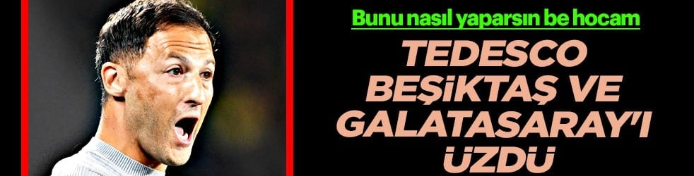 Orsolini ve Rowe vetosu mu? Tedesco Beşiktaş ve Galatasaray'ı üzdü: Alman teknik adam sorun oldu