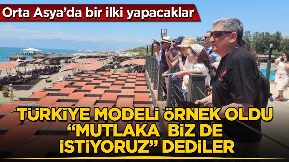 Orta Asya’da bir ilki yapacaklar! Türkiye modeli örnek oldu, "Mutlaka biz de istiyoruz" dediler