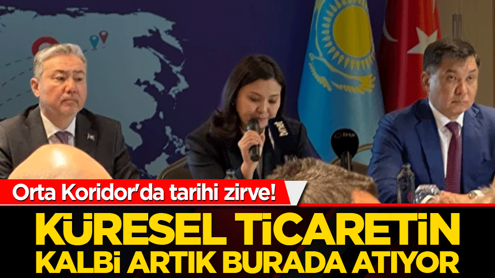 Orta Koridor'da tarihi zirve! Orta Koridor'un kapasitesini artırmak için atılan imzalarla Hazar Denizi adeta bir ticaret köprüsüne dönüşüyor