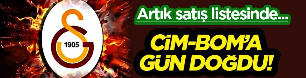 Osimhen bile devreye sokulmuştu oysa ki... Galatasaray'a gün doğdu artık... Artık satış listesinde!