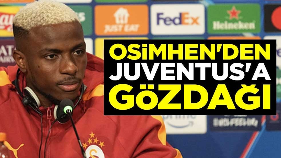 Osimhen'den Juventus'a gözdağı