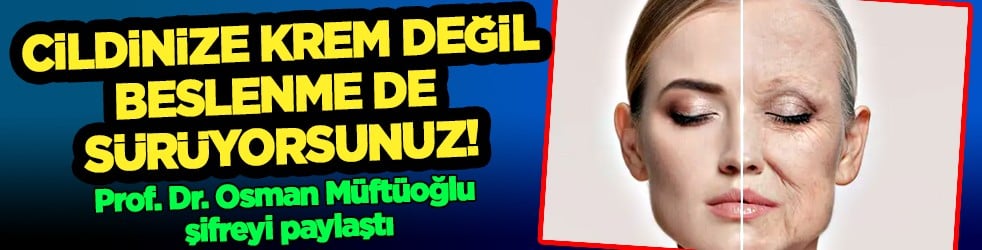 Osman Müftüoğlu, herkesin merak ettiği soruyu yanıtladı: Cildinize krem değil... Bakın ne sürüyorsunuz