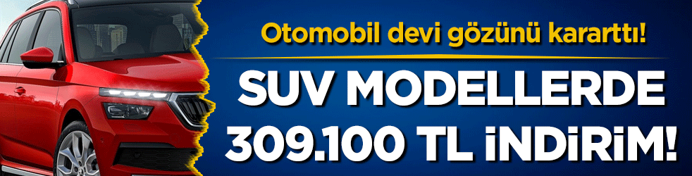 Otomobil devi gözünü kararttı: Tam 309.100 TL indirim yaptı!