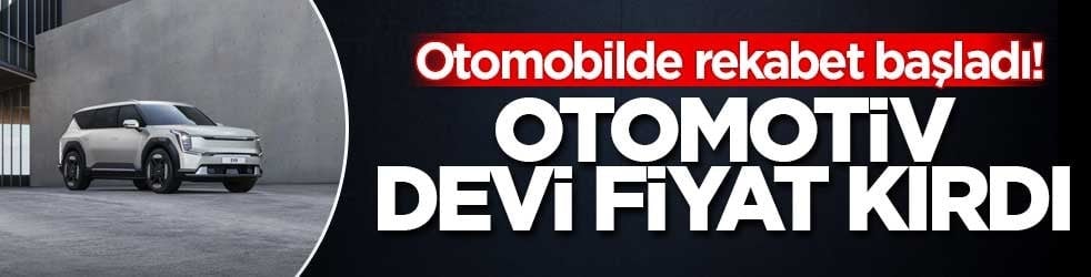 Otomobilde rekabet başladı! Otomotiv devi fiyat kırdı