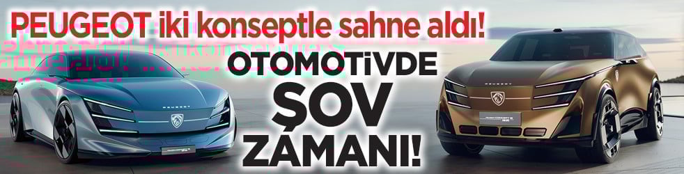 Otomotivde şov zamanı! PEUGEOT iki konseptle sahne aldı!