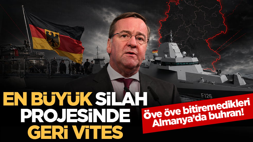Öve öve bitiremedikleri Almanya’da buhran! En büyük silah projesinde geri vites