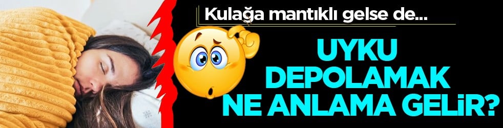 Öyle bir şey denedi ki bilim dünyası... Uyku depolamak ne anlama gelir?