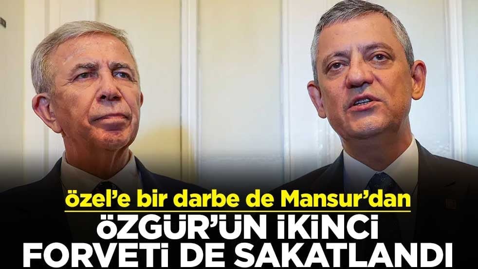 Özel’e bir darbe de Mansur’dan! Özgür'ün ikinci forveti de sakatlandı