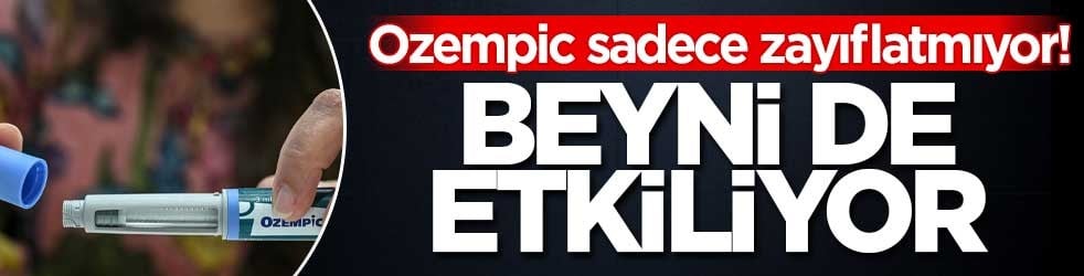 Ozempic sadece zayıflatmıyor! Beyinde de değişiklik yapıyor
