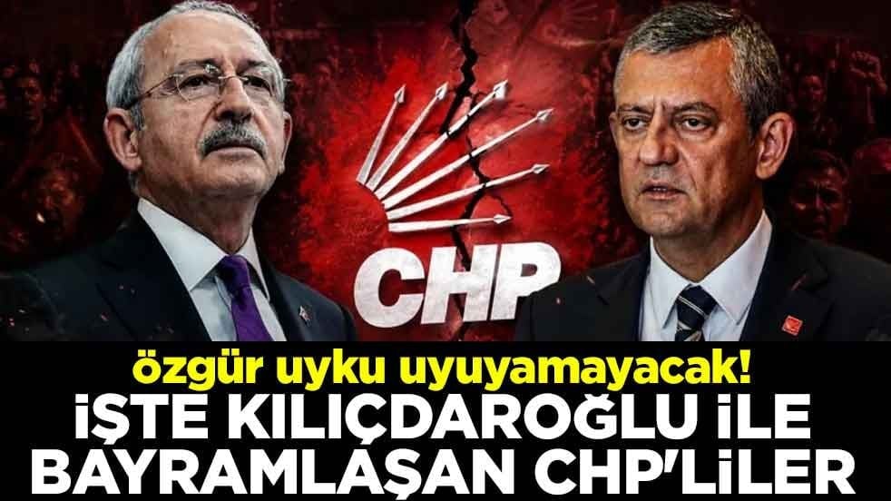 Özgür uyku uyuyamayacak! İşte Kılıçdaroğlu ile bayramlaşan CHP'liler