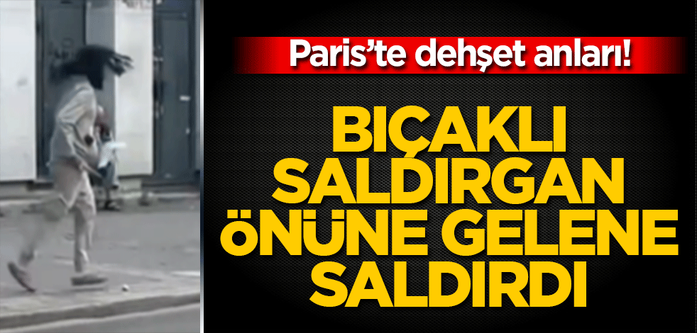 Paris'te dehşet anları!