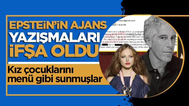 Pedofili sapık Epstein'in yazışmaları ifşa oldu: Mankenlik ajansı değil, fuhuş yuvası! Kız çocuklarını menü gibi sunmuşlar